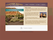 Tablet Screenshot of copperridgerv.com